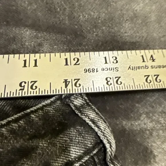 PacSun Womens Mom Jeans Size 25 Dark Wash Black Casual Denim - Picture 6 of 16